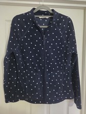 TU Woman Navy Polka Dot Fleece