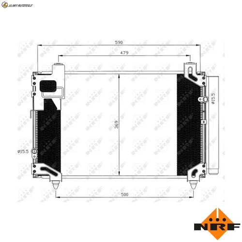 Condenser air conditioning - condenser,