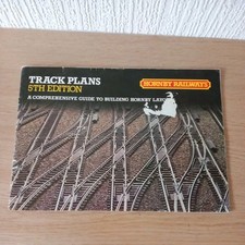 HORNBY OO GAUGE MODEL RAILWAYS TRACK PLANS BOOK (5th EDITION : 1979)