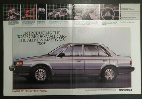 1986 mazda 323 - 323, deluxe