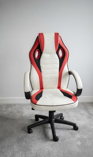 Red white and - red,, black