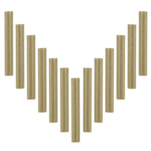 100 pcs golden brass tube - 100,