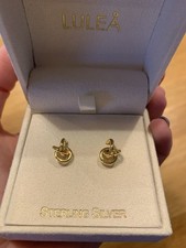 Earring Knot Studs, Sterling