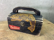 Heddon Wood Tackle Box Vintage