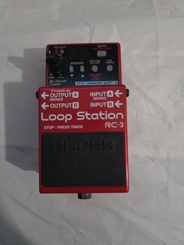 Boss loop station guitar - rc-3,