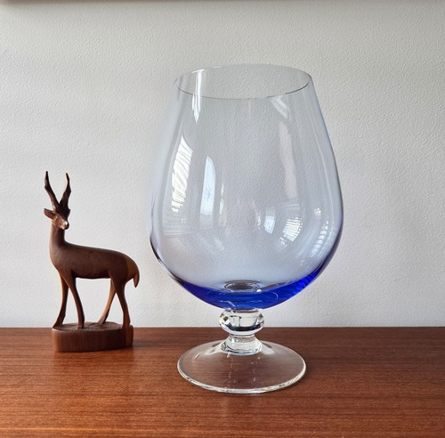 Vintage brandy glass vase - vintage,