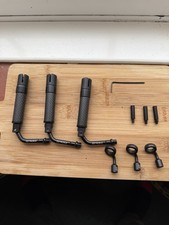 ND Tackle T10s Spring Bite Indicator Real Carbon Dual Line Clip