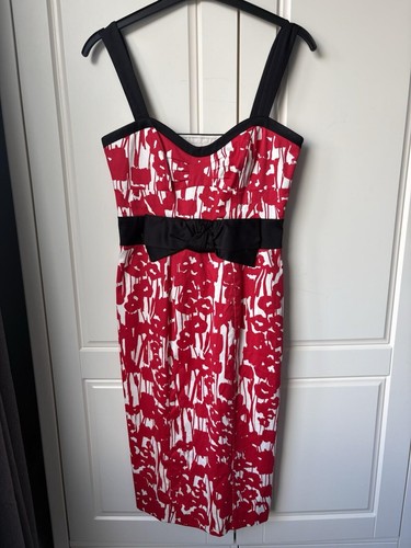 Coast red white floral - red,