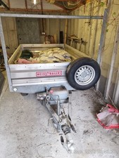 TRAILER 4 WHEELED HYDRAULIC TIPPING 3.5 Tonne GROSS WESSEX