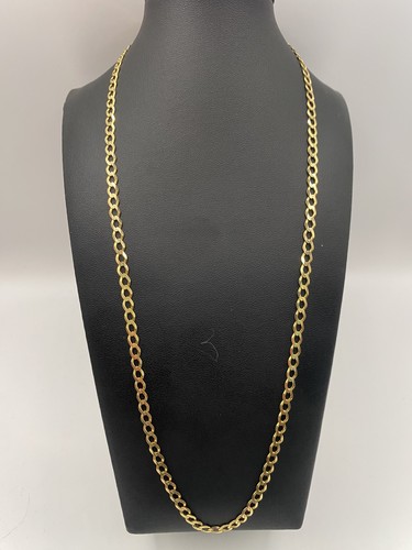 Heavy 9ct yellow gold - heavy,