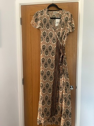 Salina maxi wrap dress - ,