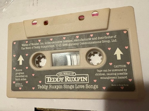 Vintage teddy ruxpin sings - teddy,