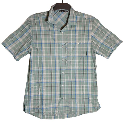 Rohan check work shirt - m, mens