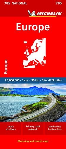 Europe michelin national map - -,