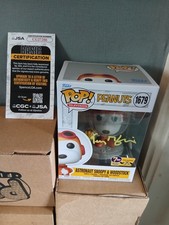 Funko Pop Signed Astronaut  Snoopy - Terry McGurrin - JSA Certified Only 50 Sign