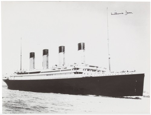 Millvina dean youngest titanic - millvina,