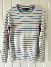 Blue white Striped Breton