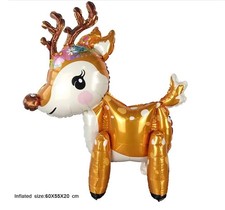 4D Reindeer foil balloon