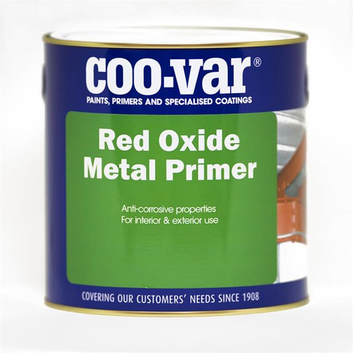 Coovar red oxide metal - oxide, primer