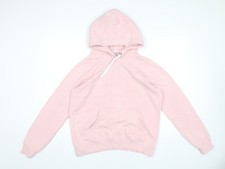 Jack Wills Womens Pink Hoodie UK 12 Pullover Cotton Blend Casual