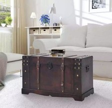 Vintage Treasure Chest Wood