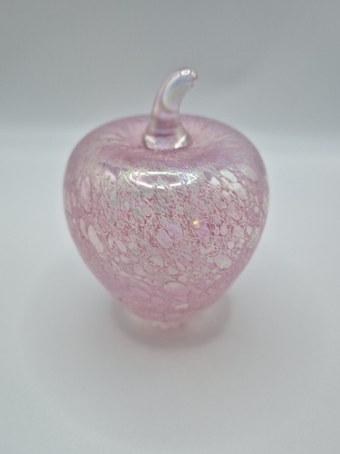 Heron glass medium pink - glass.,