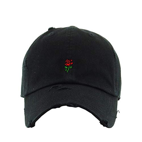 Rose vintage baseball cap - rose,