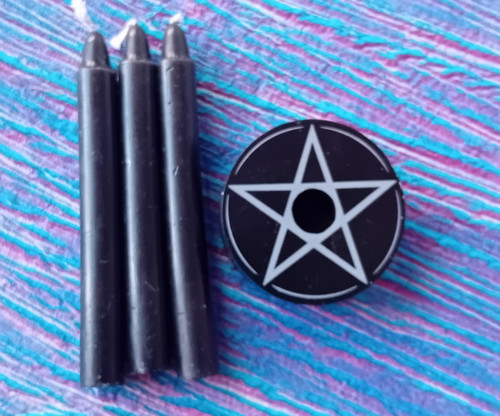 Spell candle holder - spell, holder,