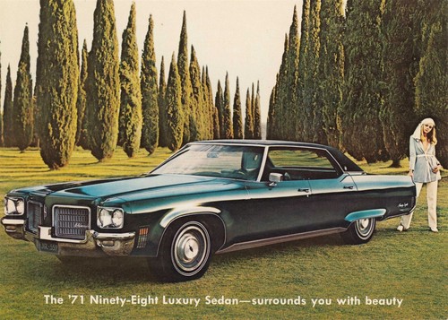 1971 oldsmobile ninety eight - 1971,
