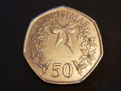 2014 gibraltar christmas 50p - gibraltar,