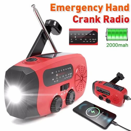 Emergency wind radio hand - emergency, up