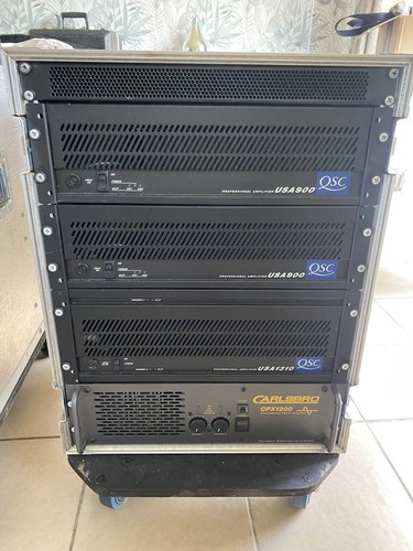 Qsc amp rack including - qsc,