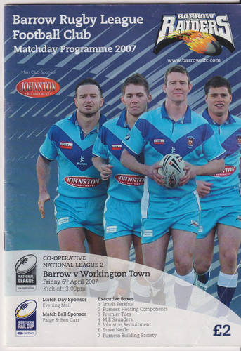 Barrow rlfc workington town - v,