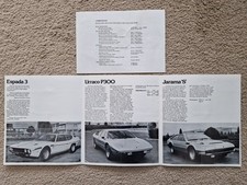 Lamborghini Range UK, 1975