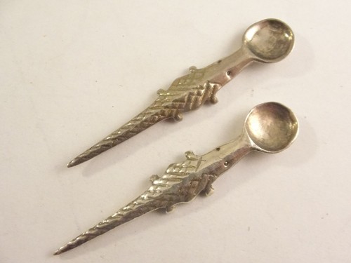 Interesting pair silver - an,