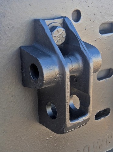 Front bumper clevis mount - front,