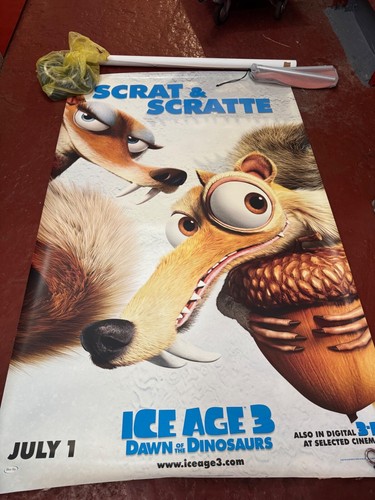 Ice age cinema banner film - ice, 3
