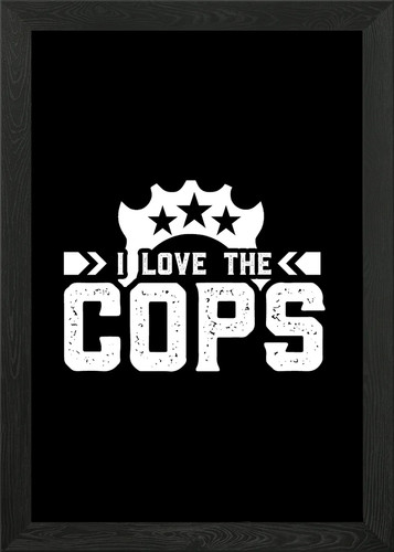 Police policeman cop framed - police,