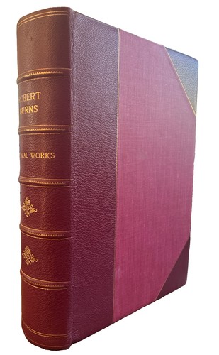 Poetical works robert - works, burns