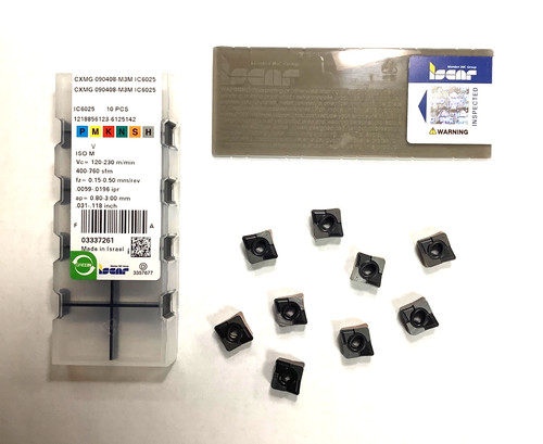 Iscar cxmg090408 m3m ic6025 - gr,