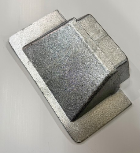 Aluminium top hat rub bump - top,