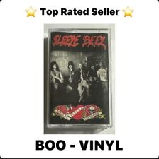 Sleeze Beez - Screwed Blued & Tattooed - Cassette Tape Hard Rock EX / EX