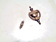 TWO BRASS DOOR KNOCKERS-----------------URN PLUS OWL