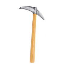 Pick Axe Halloween Weapon Cosplay Fancy Dress Plastic Foam 49cm Prop Pickaxe
