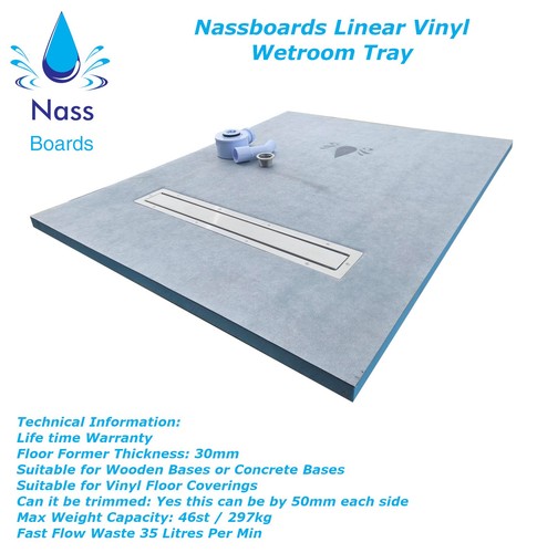Linear vinyl wetroom - linear, for