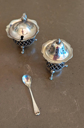 Sterling silver mustard - sterling, &
