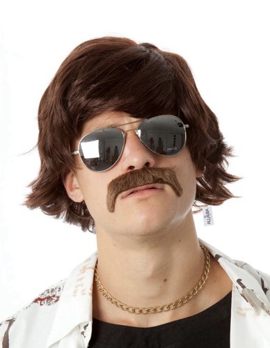 Wig and moustache fancy - and,
