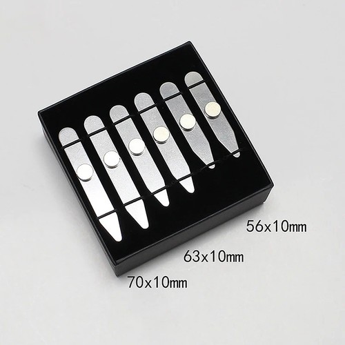 6pcs stainless steel - stainless,