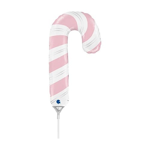 Mini pink candy cane - pink, christmas