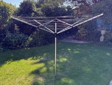 Rotary 4 arm Clothes drier with cover